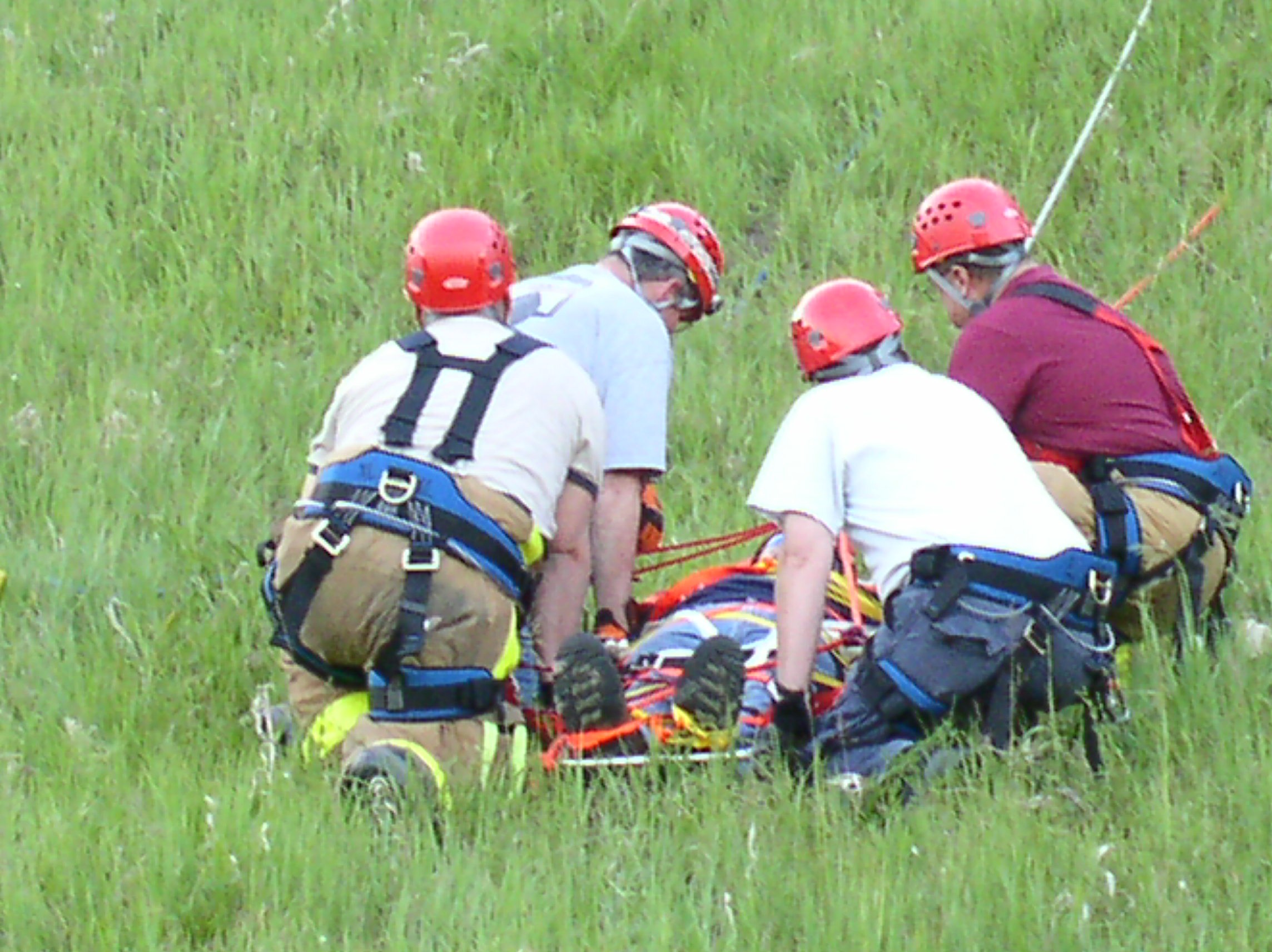 05-31-05  Training - Rope Rescue With Union Center
